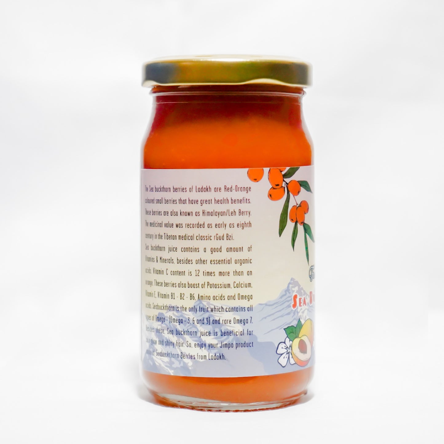 Sea Buckthorn &Apricot Jam - 250g (Pack of 4)